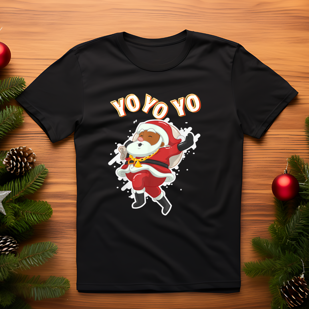 Yo Yo Yo Santa Shirt