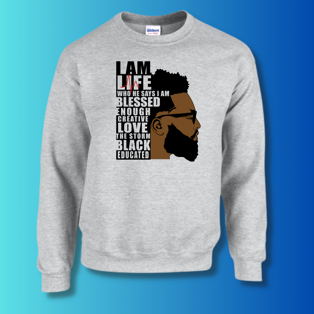 I AM...Men's Crewneck Sweatshirt