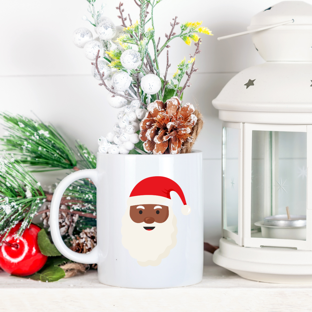 Black Santa Mug