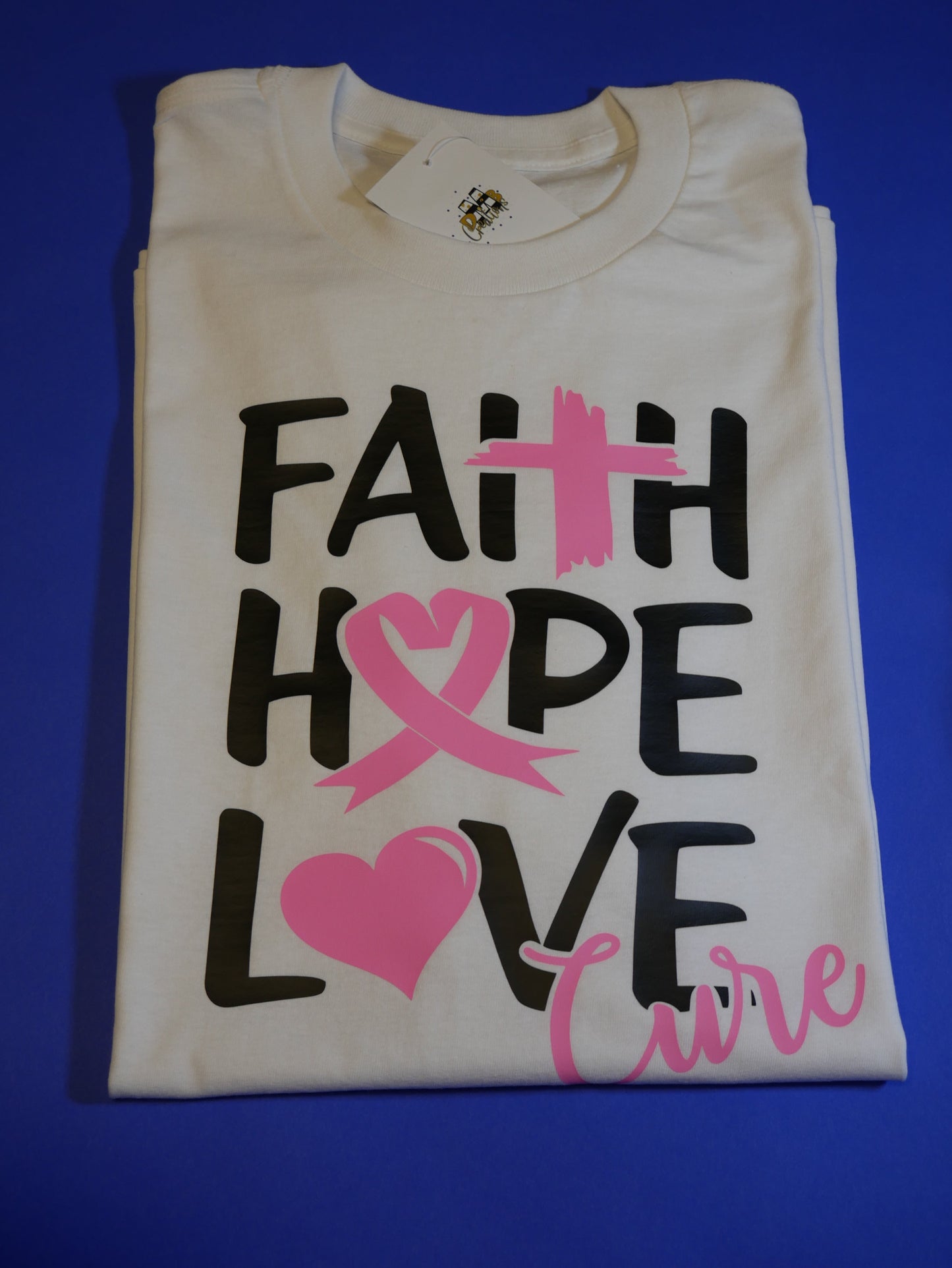 Faith. Hope. Love. Cure
