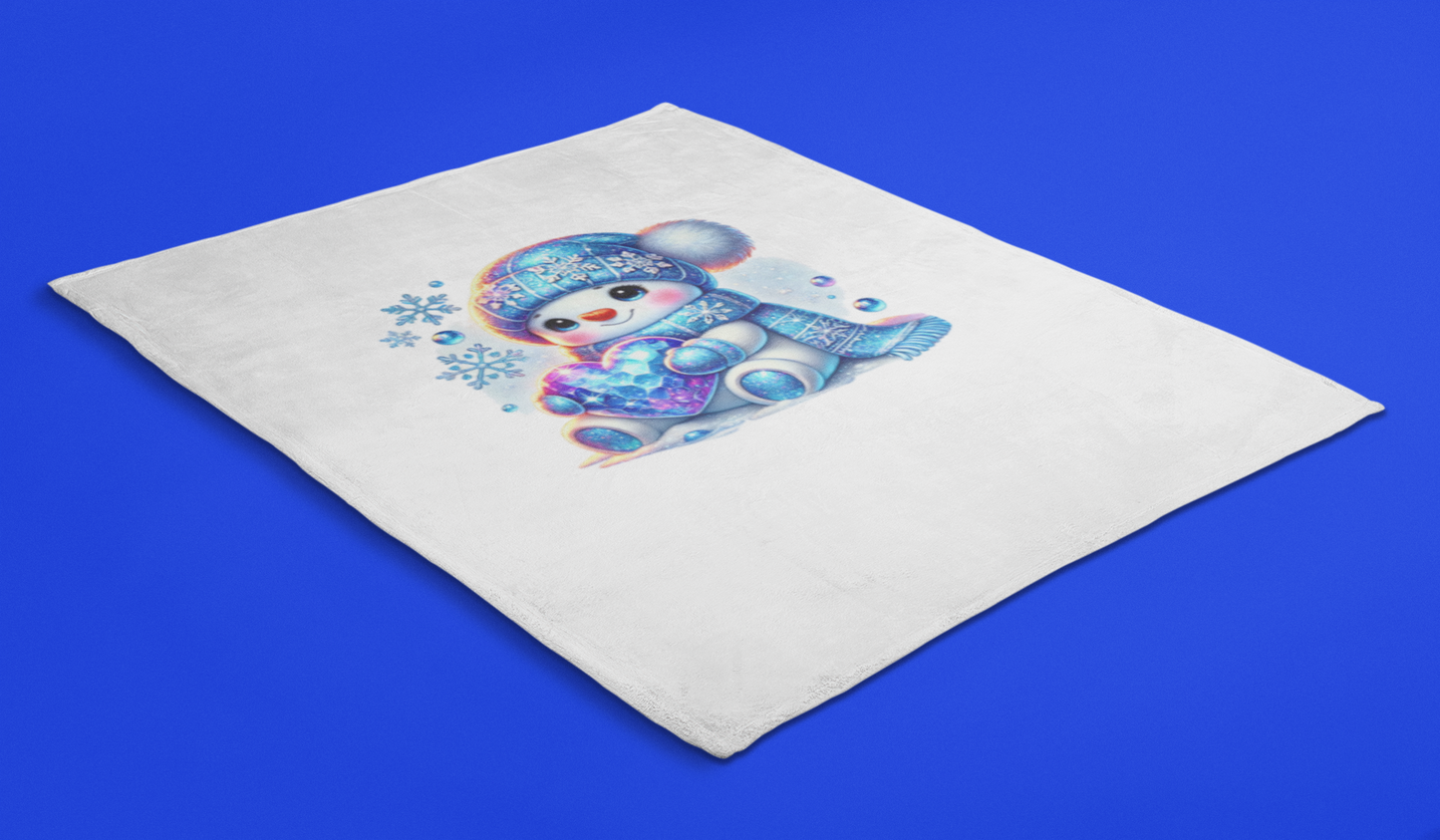 Snowman Throw Blanket