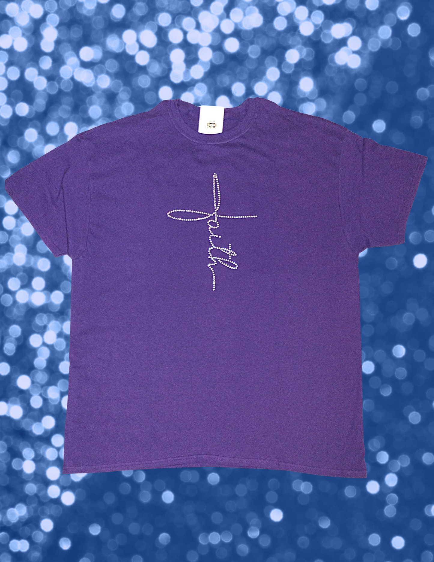 Faith Rhinestone T-Shirt