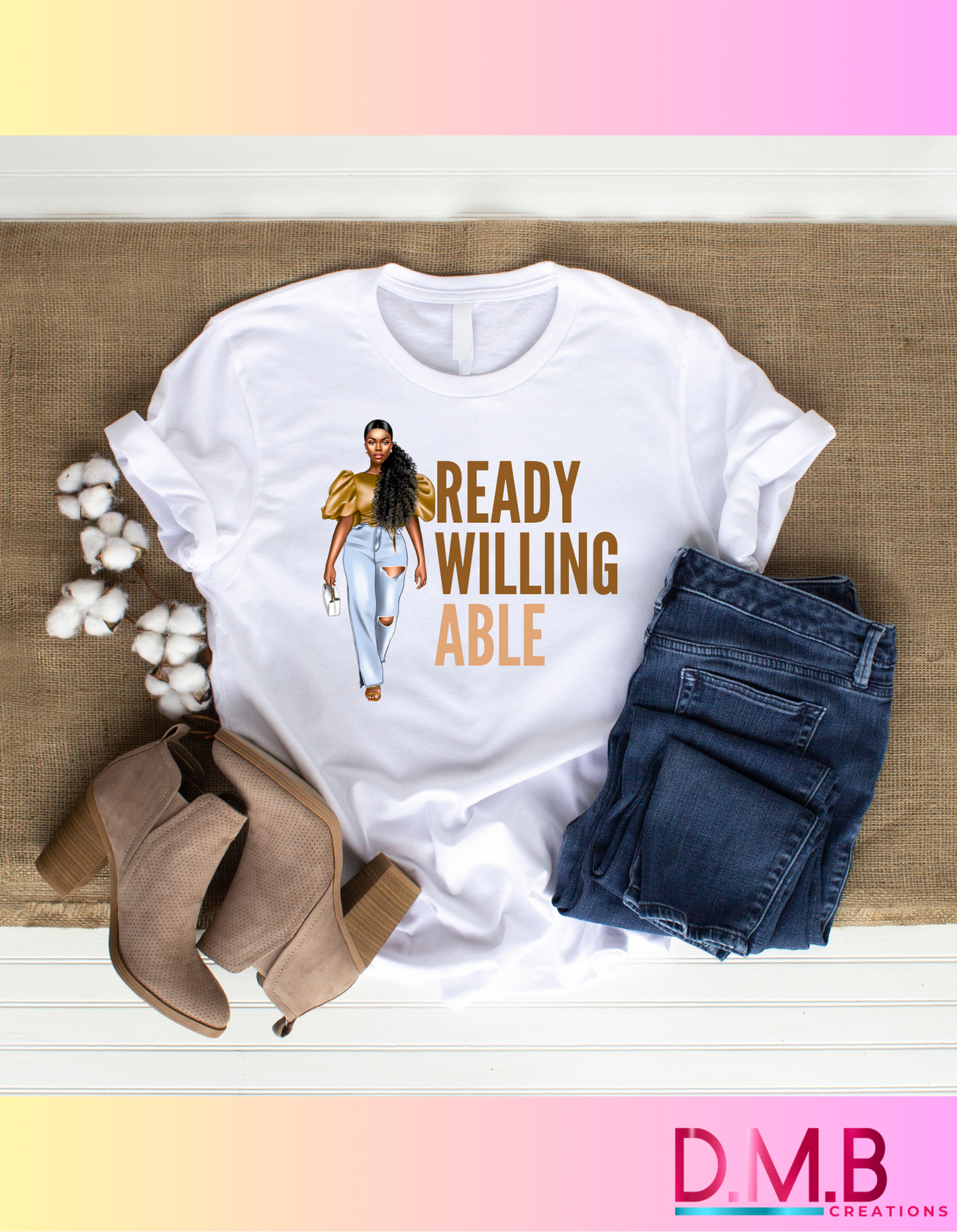 Ready, Willing, & Able Tee