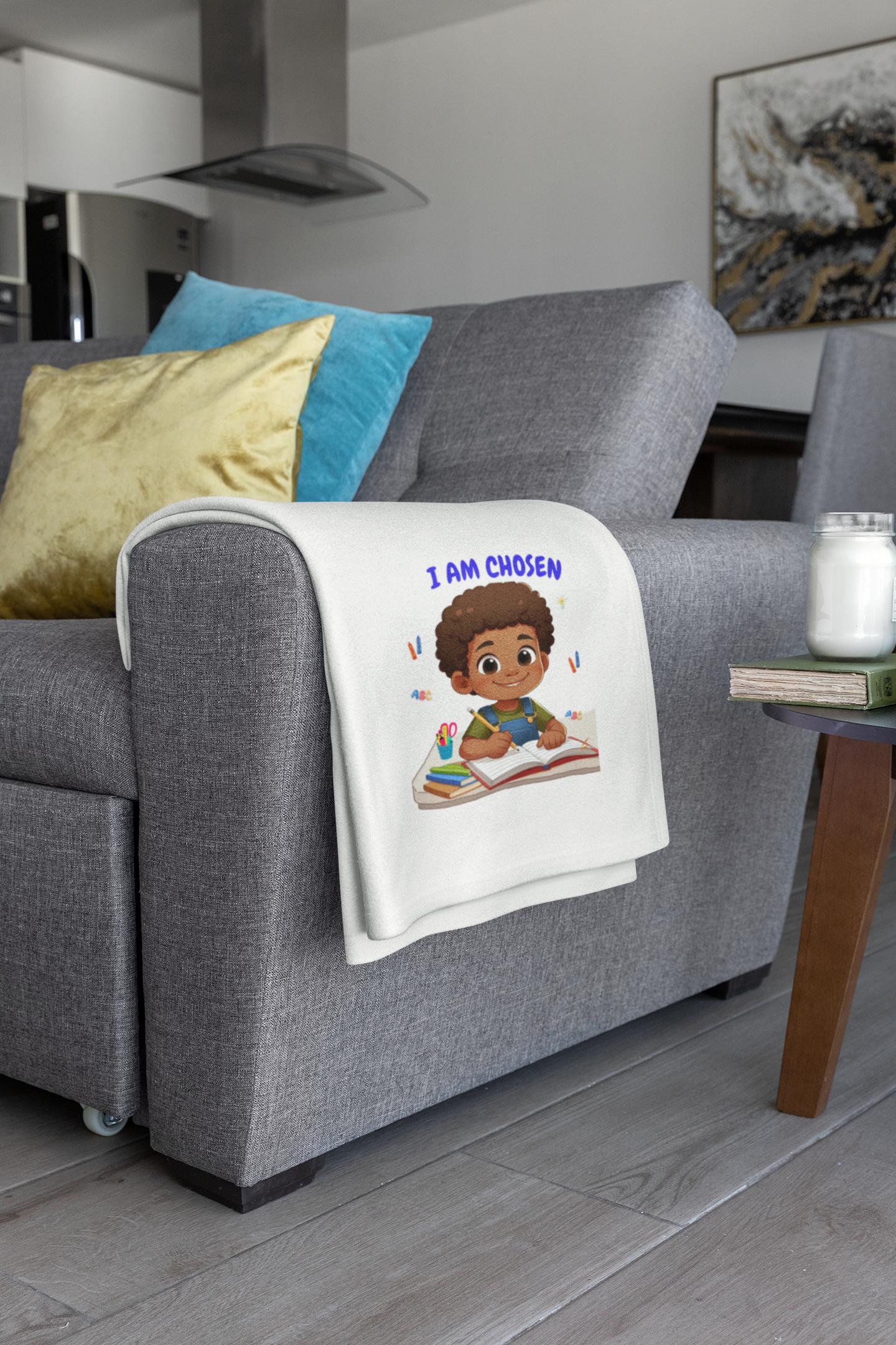 I AM Loved Throw Blanket
