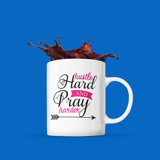 Hustle & Pray Mug