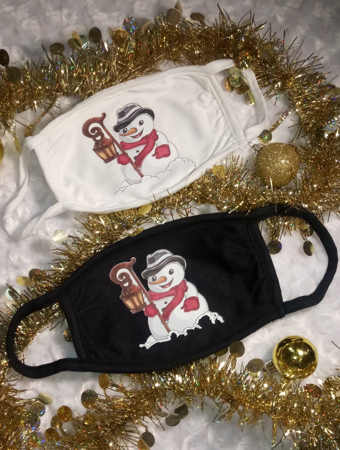Snowman Christmas Masks