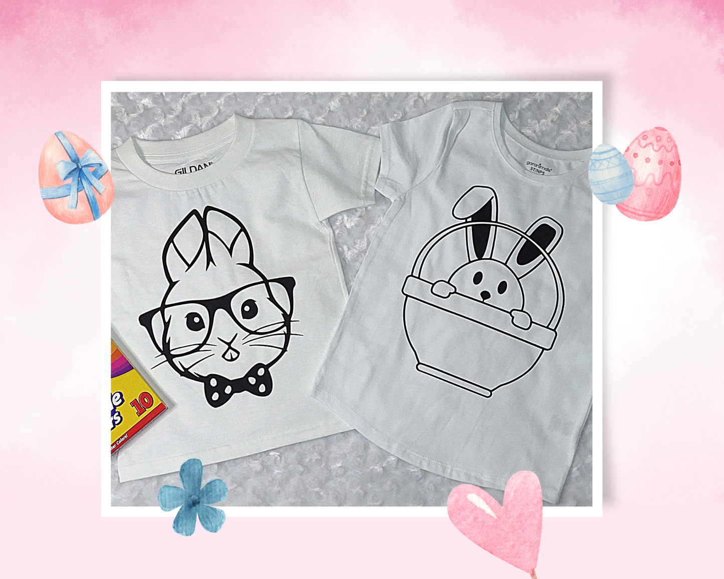 Easter Coloring Tee